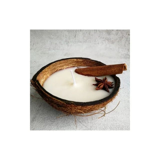 Coconut Shell Candle