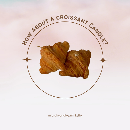 Croissant Candle