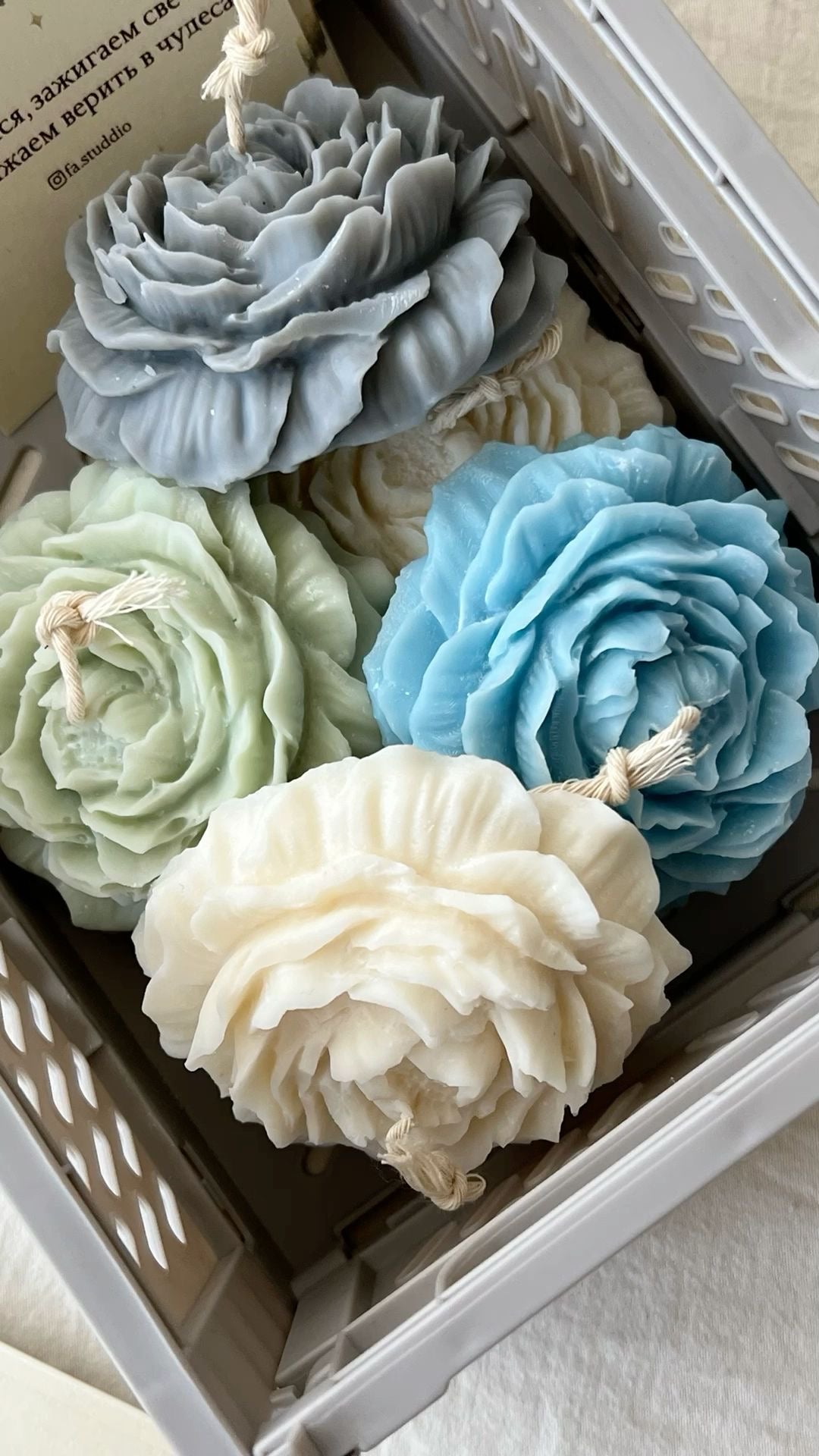 Peony Candles