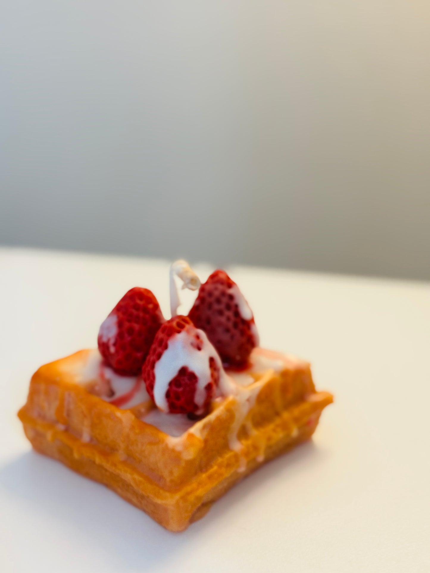 Waffle Candle
