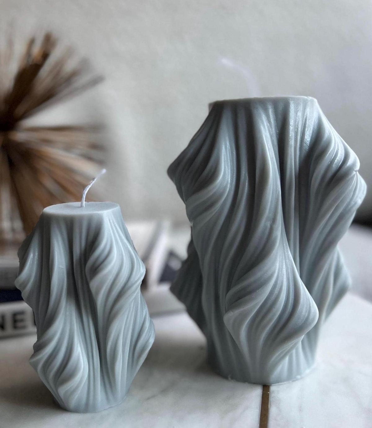 Twisted Wave candle