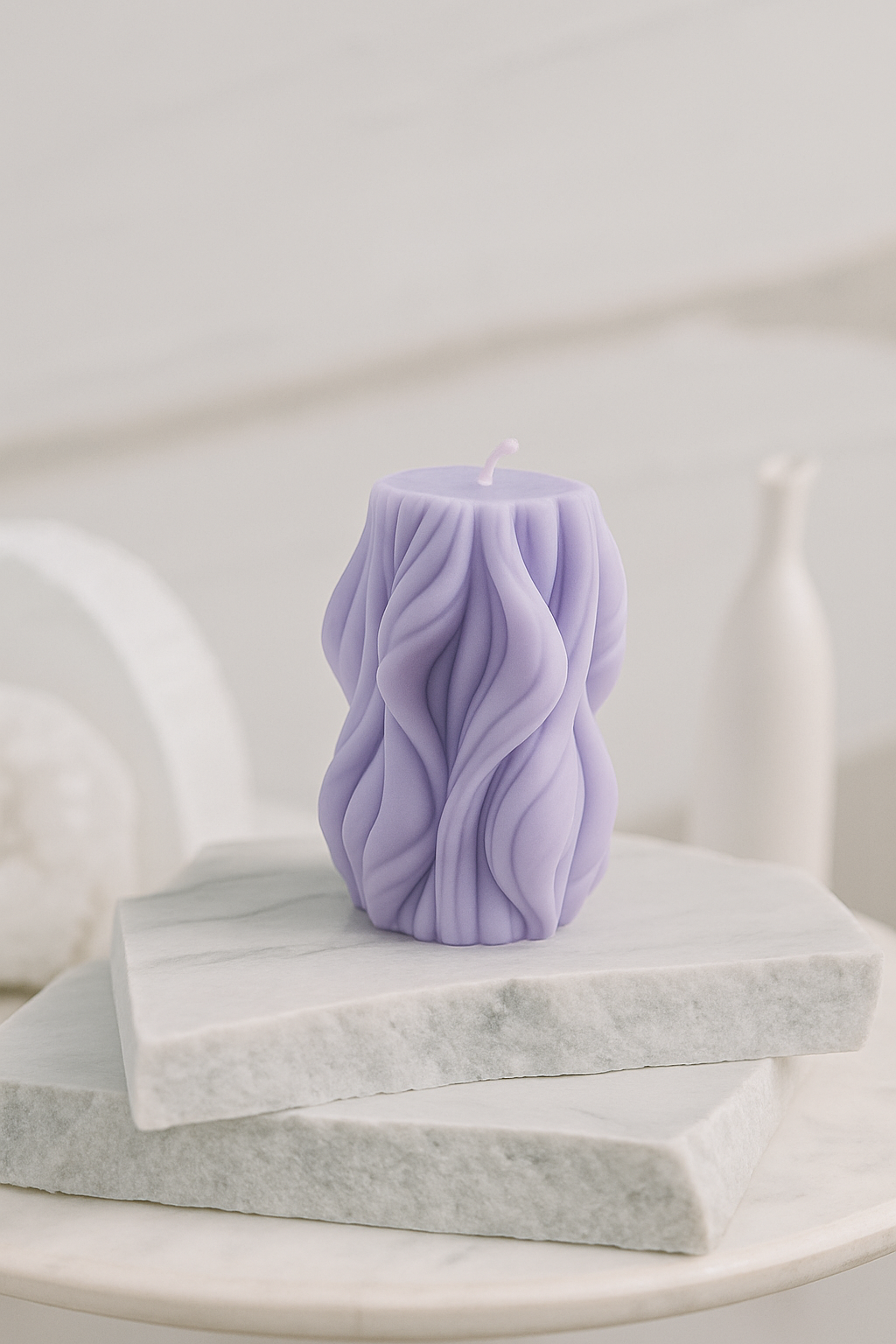 Twisted Wave candle