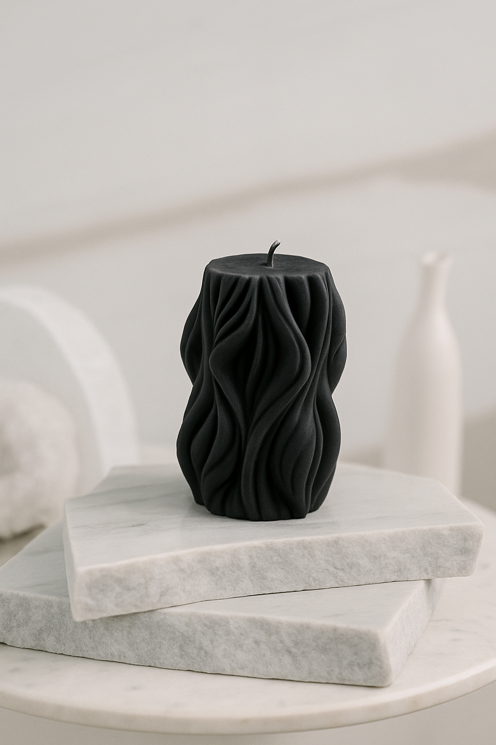 Twisted Wave candle