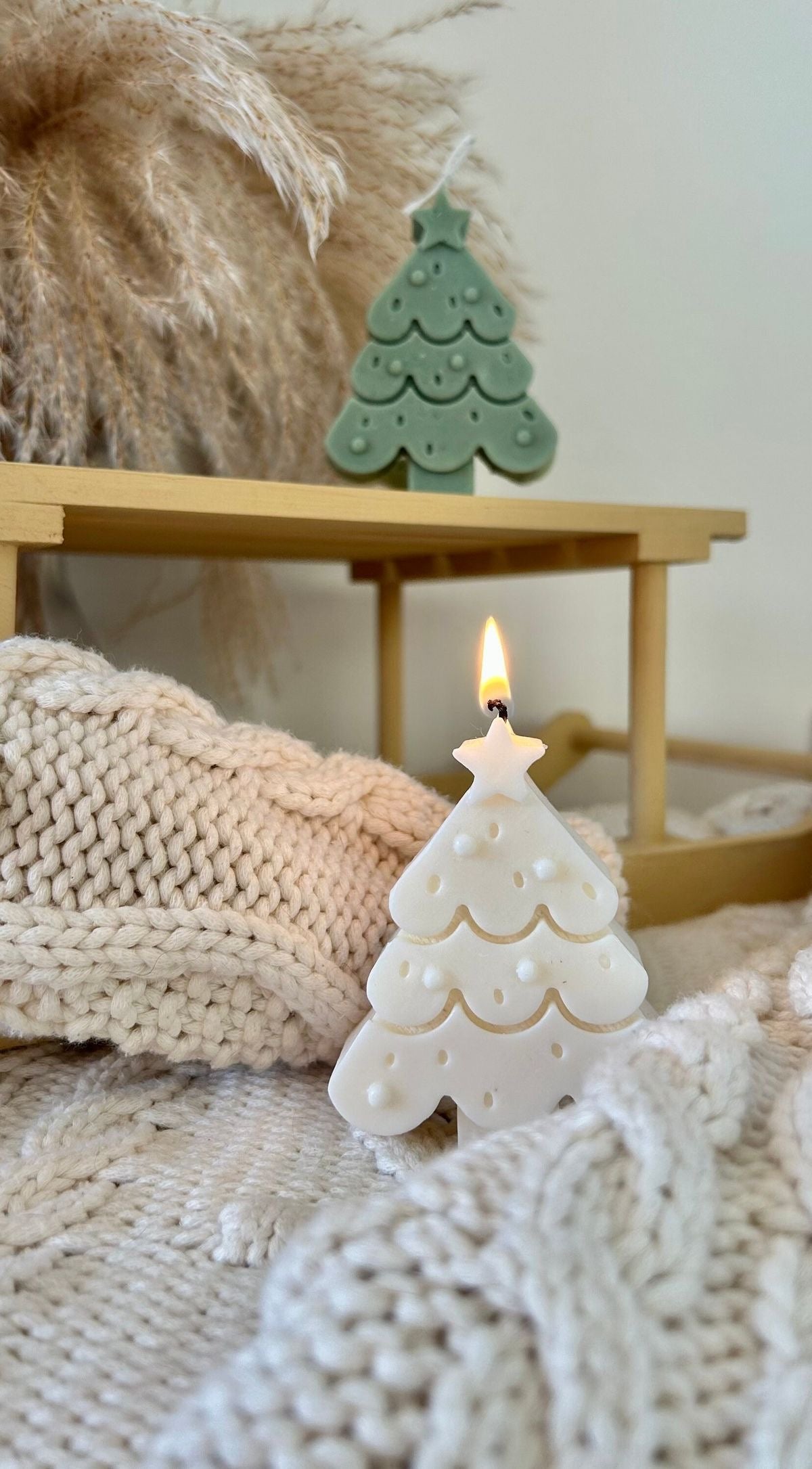 Christmas Tree Candle