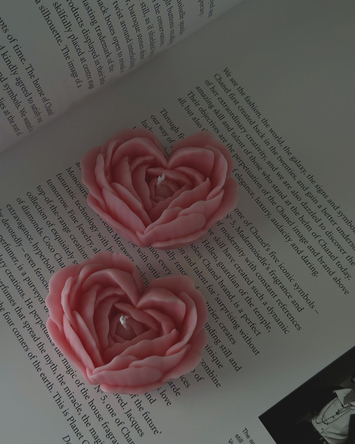 Rosette Candle- Pack of 3