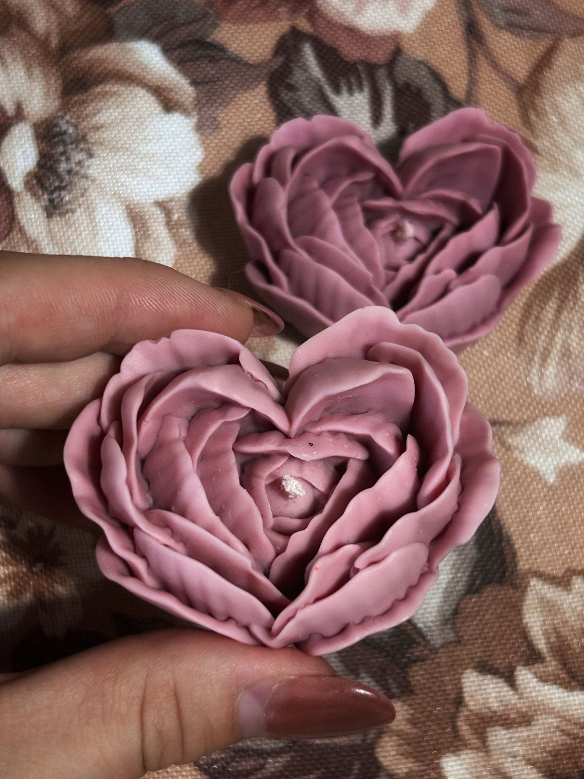 Rosette Candle- Pack of 3